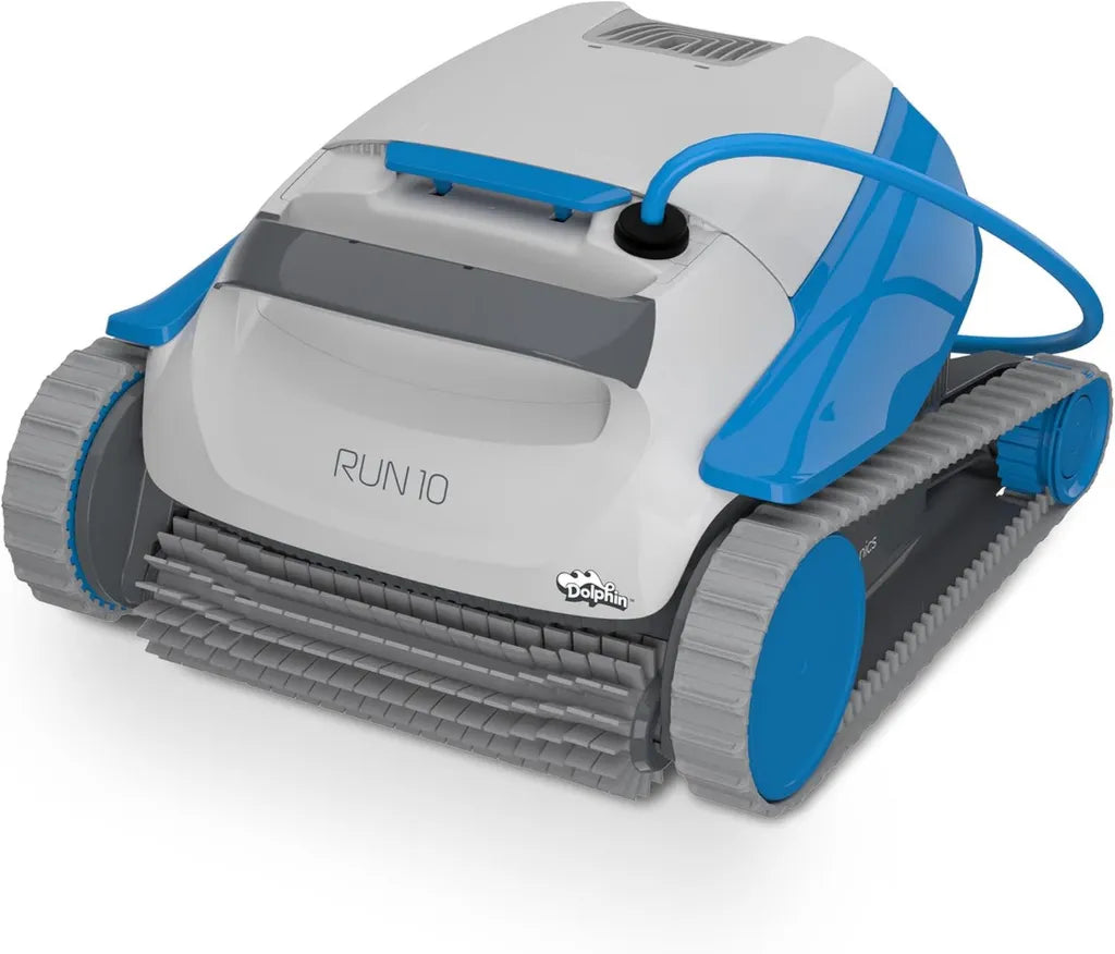 Dolphin Run 10 Robot Pulitore Piscina Automatica per Fondo, Adatto a Piscine interrate fino a 8m