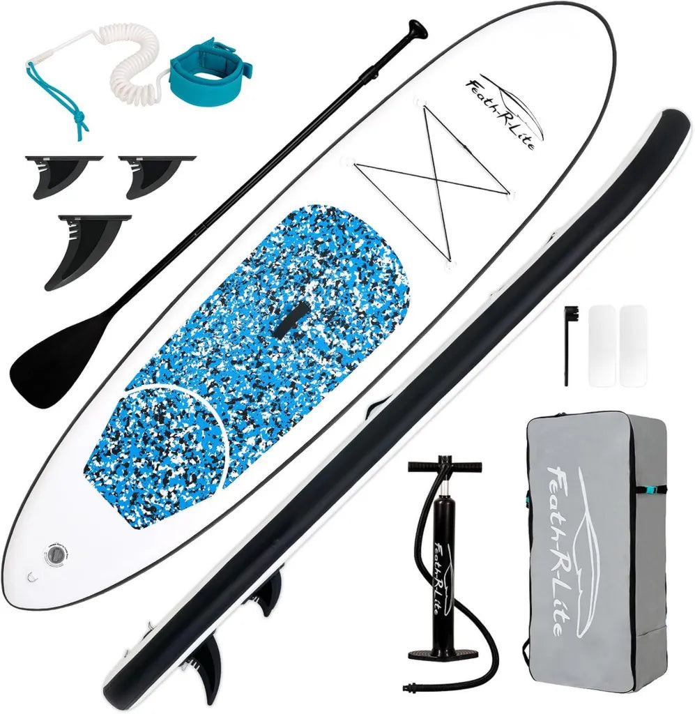 FunWater SUP Gonfiabile Tavola Completa con Accessori, Pompa e Zaino
