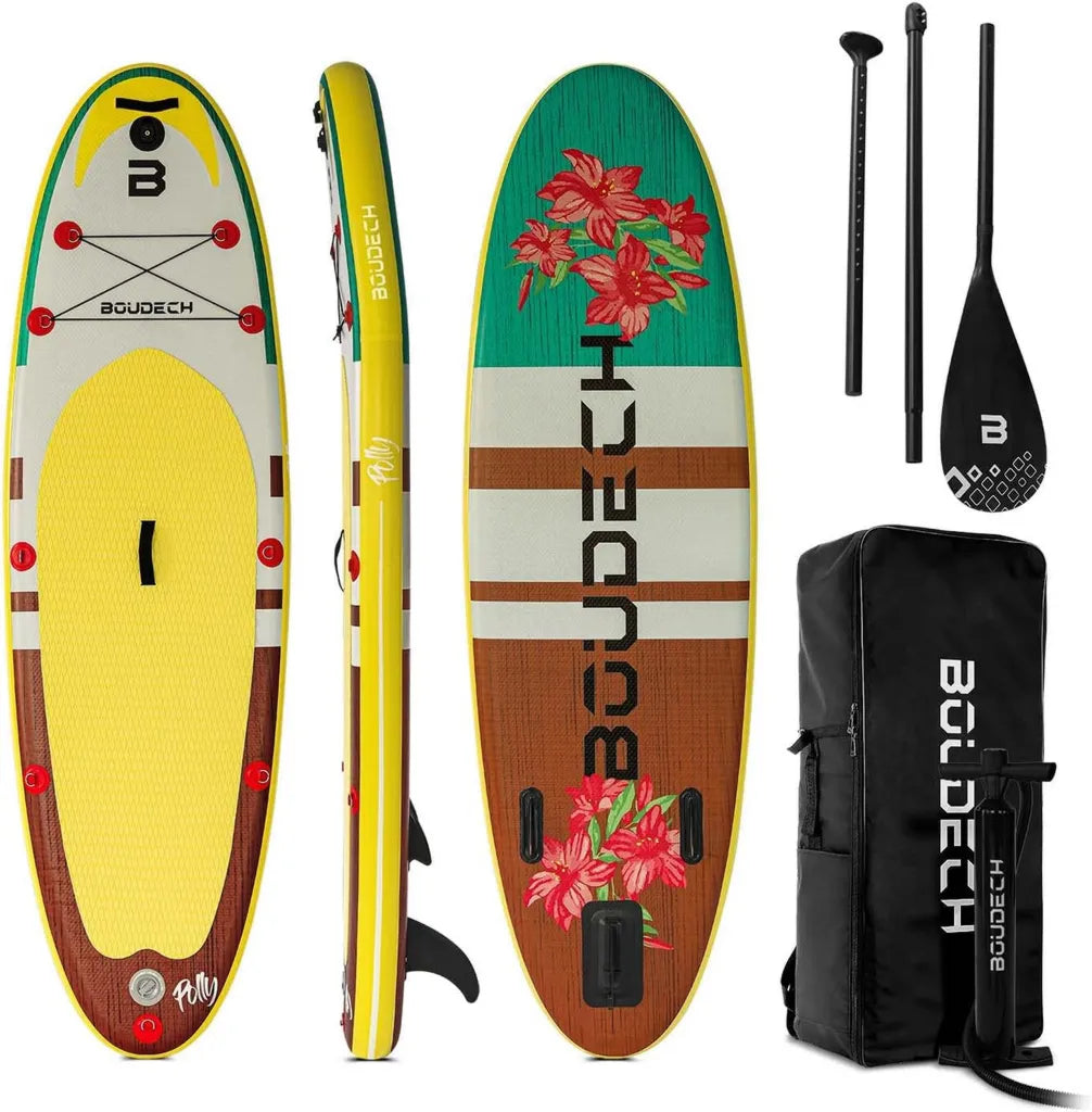 Paddle Board Gonfiabile Allround 275x80x15 cm con Pagaia e Accessori, Ideale per Principianti, Peso Max 140kg