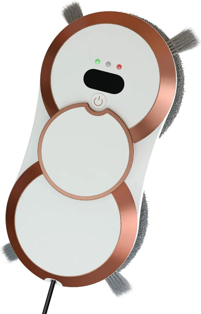 Robot Lavavetri Automatico con Spruzzo Doppio e Aspirazione Potente, Controllo Smart via App e Telecomando, Sensori di Sicurezza