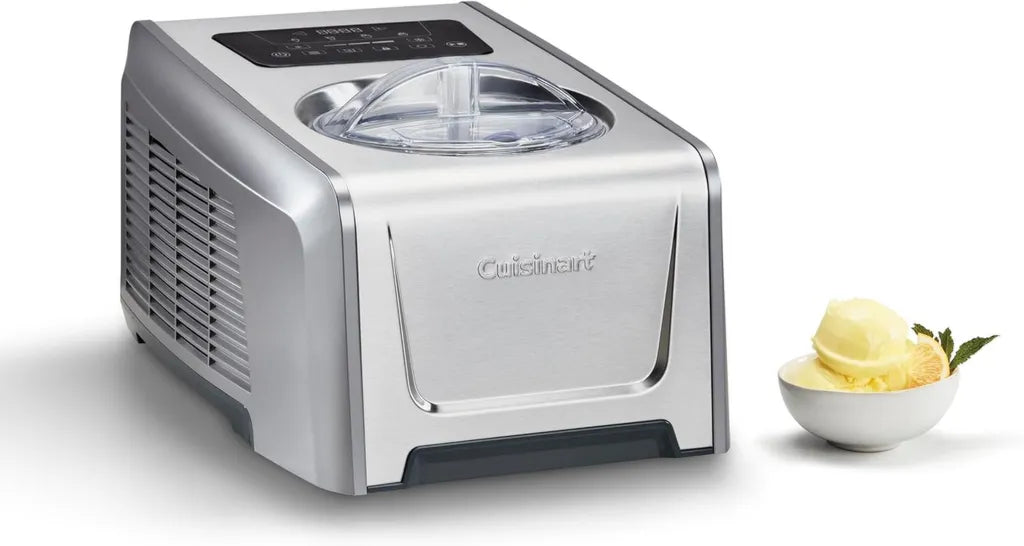 Gelatiera Professionale Cuisinart, Compressore e 4 Programmi, Capacità 1,5L