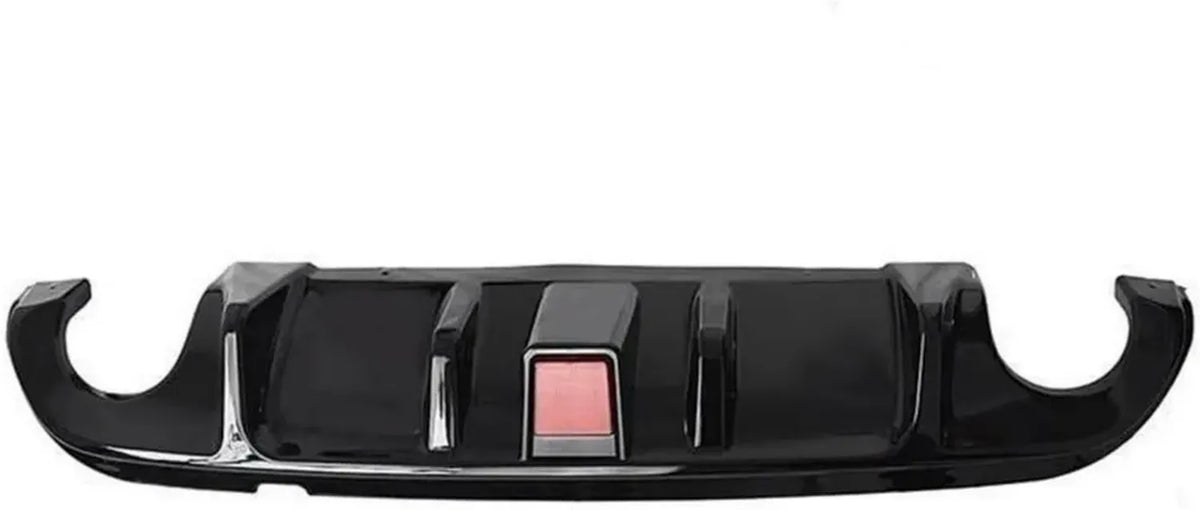 Spoiler Diffusore Posteriore con LED per Infiniti Q50 2014-2017, Finitura Nero Lucido