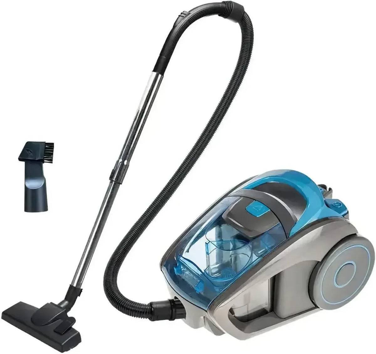 Aspirapolvere 2800W Multi-Superficie con Filtro HEPA, Antiacaro, Silenzioso, per Tappeti, Divani e Pavimenti, Cavo 5m, Blu