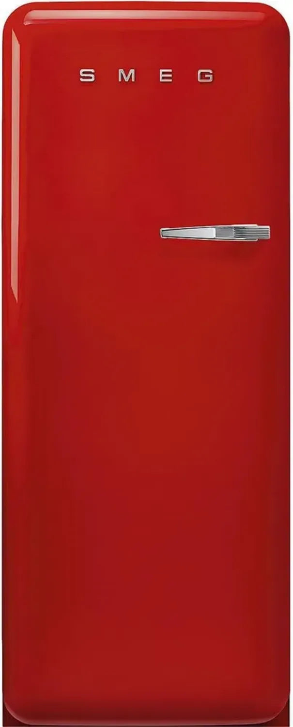 Smeg Frigorifero Monoporta Vintage Rosso con Freezer, Design Anni '50