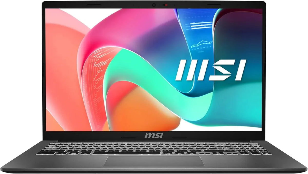 MSI Modern 15, Notebook 15.6' FHD, Intel i3, 512GB SSD, 8GB RAM, WiFi 6E, Windows 11 Home