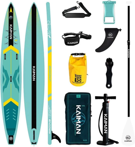 Kaiman Stand Up Paddle Board Jacarè V2 Race 14'25''-14'27'' Dual Layer Carbon