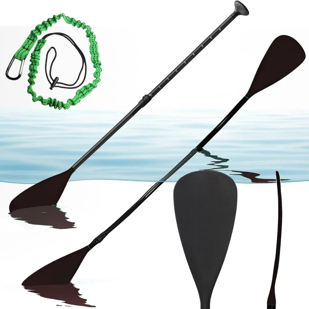 Pagaia regolabile BeGrit in alluminio per kayak e SUP, leggera e staccabile