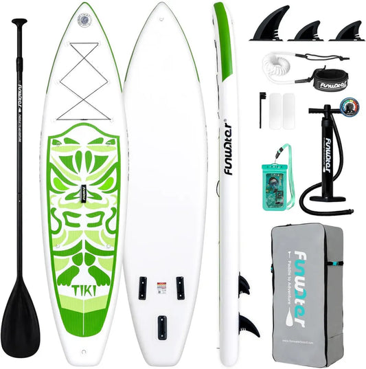 Tavola SUP Gonfiabile FunWater 3,5m Ultraleggera per Tutti i Livelli con Accessori Completi