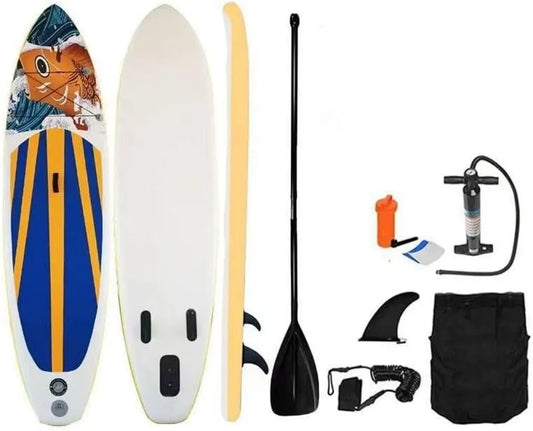 Tavola da Surf Gonfiabile SUP 320x81x15 cm per Sport Acquatici