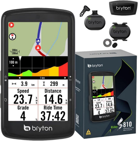 Dispositivo GPS Bryton Rider S810 per Ciclisti