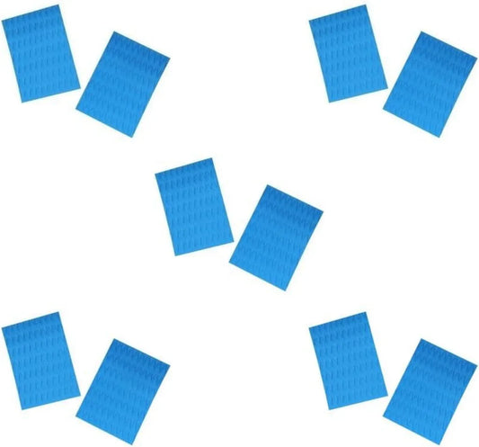 Set di 2 Pad Grip EVA per Tavola da Surf/Kiteboard - Azzurro Cielo