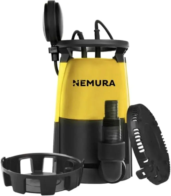 IPX8 Pompa sommersa per acque chiare e pompa di drenaggio, 17500 l/h, 750 W, 7 m