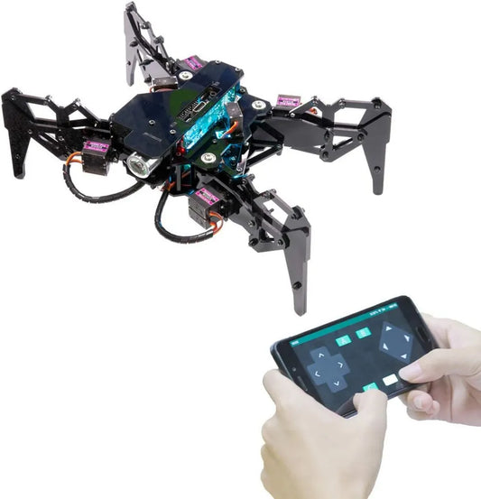 Kit Robotica Adeept DarkPaw Aracnide Bionico per Raspberry Pi con Tracciamento OpenCV