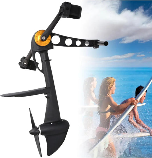 Sistema di propulsione a pedali per kayak ideale per pesca e navigazione