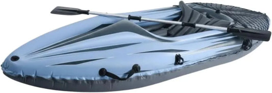 Kayak Gonfiabile a Due Posti, Canoa Robusta per Avventure in Acqua