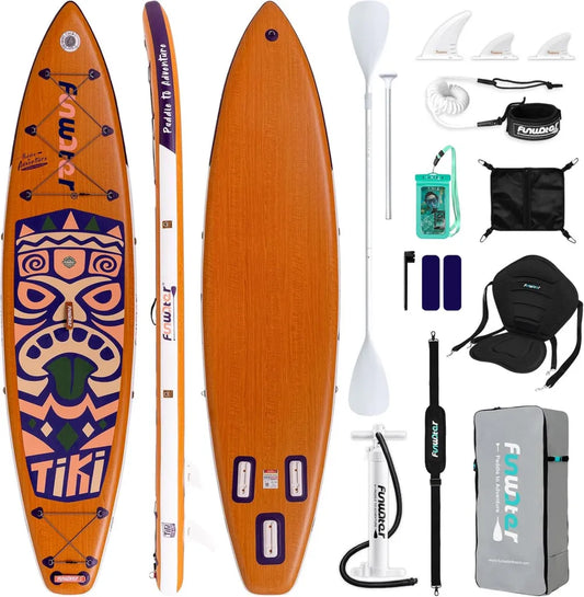 Tavola Sup Gonfiabile FunWater con Accessori Completi per Tutti i Livelli