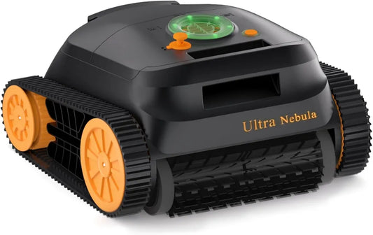 Robot Piscina Fuori Terra con Navigazione Intelligente, 3 Motori Brushless, 180 min Autonomia, Aspirapolvere per Fondo e Pareti fino a 300m²