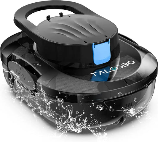 Robot Piscina Senza Fili S1PRO, Pulitore Automatico 120min con Motore Doppio, Ricarica Rapida 2,5 Ore, Per Aree Fino a 100 m², Funzione Parcheggio
