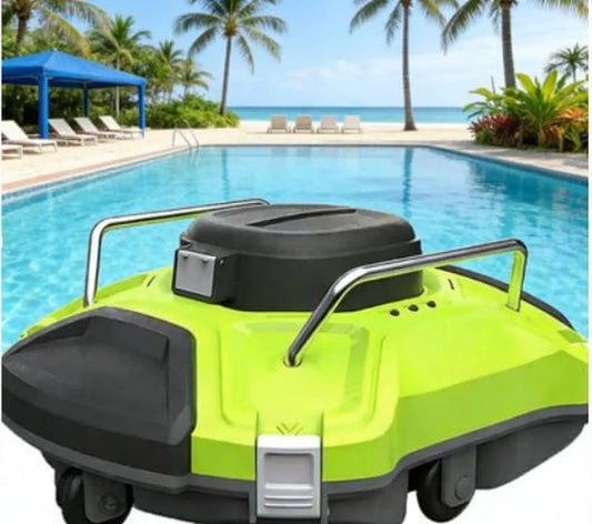 Robot aspirapolvere automatico per piscine con aspirazione potente