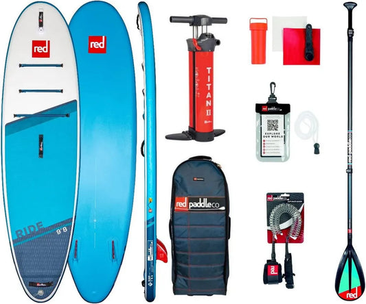 Red Paddle 9'8' Ride MSL SUP con Pagaia in Carbonio e Nylon