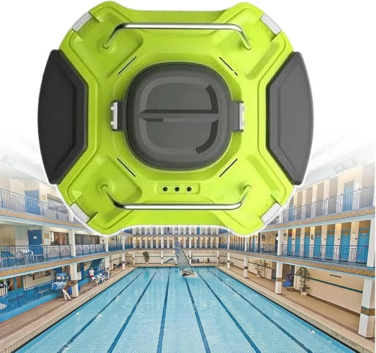 Robot Pulitore per Piscina con Motore Doppio e Impermeabilità IPX8