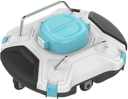 Robot Pulitore per Piscina con Indicatore LED e Ricarica Automatica per Piscine Fino a 18 Metri