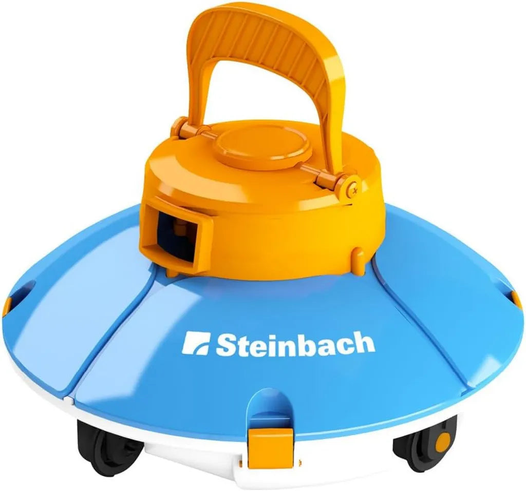 Robot Pulitore per Piscine Steinbach Poolrunner senza Fili, Fino a 10 m², Funzionamento Automatico