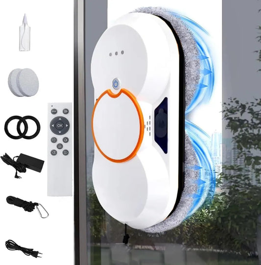 Robot Lavavetri Intelligente 5600 Pa con Spruzzo e Telecomando, Sicurezza Garantita