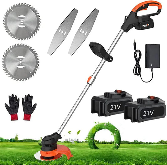 Tagliaerba senza fili Wacker con batterie e motore brushless, potenza elevata