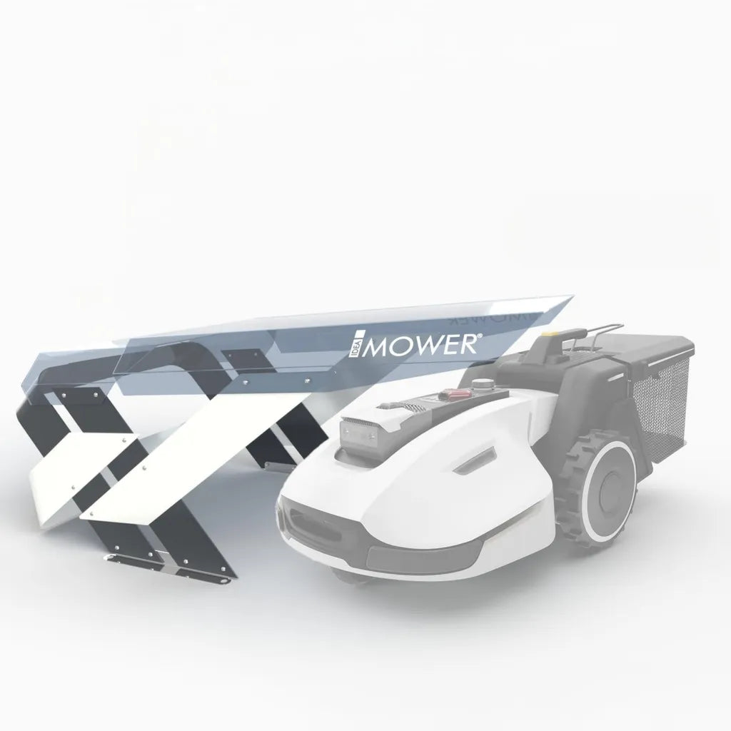 Ricovero per Robot Tagliaerba Mobius Long con Kit Raccoglifoglie Compatibile Yuka Mammotion