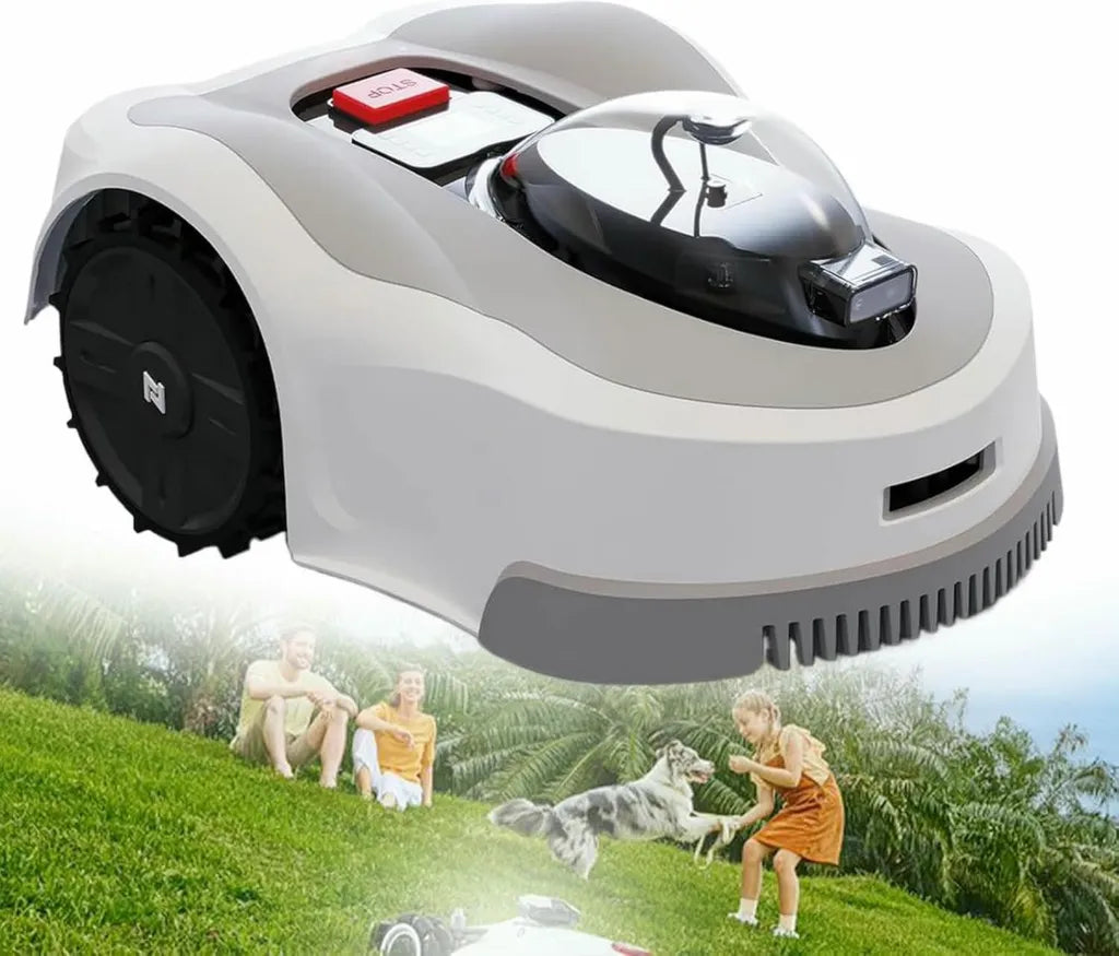 Robot tagliaerba automatico senza fili, con mappatura intelligente e ricarica automatica per giardini fino a 1000 mq