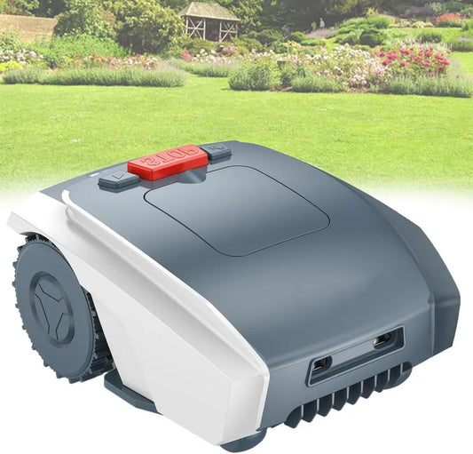 Tosaerba Robotico con Controllo App, Silenzioso 60 dB, IPX5, per 1500m², Pendenza 25%, Wi-Fi e Trazione Integrale