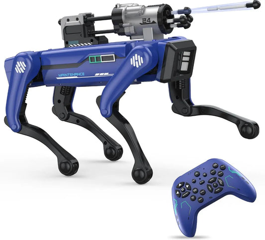 Cane Robot Interattivo STEM con Controllo Vocale, Giocattolo Programmabile Sicuro e Durevole