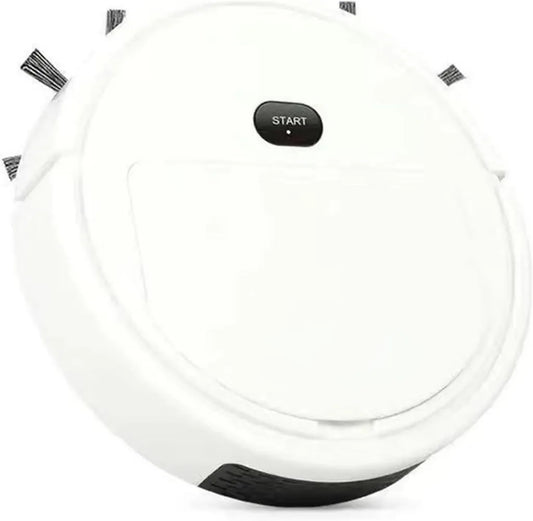 Robot Aspirapolvere Automatico DieffematicJQX con Funzione Lavapavimenti, Bianco, Taglia UK