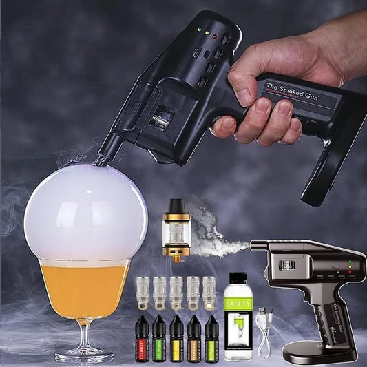 Set Affumicatore Portatile per Cocktail e Alimenti