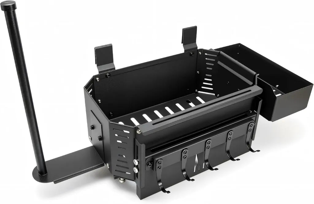 Porta Asciugamani Magnetico con Griglia per Barbecue, Compatibile con Traeger e Z-Grills