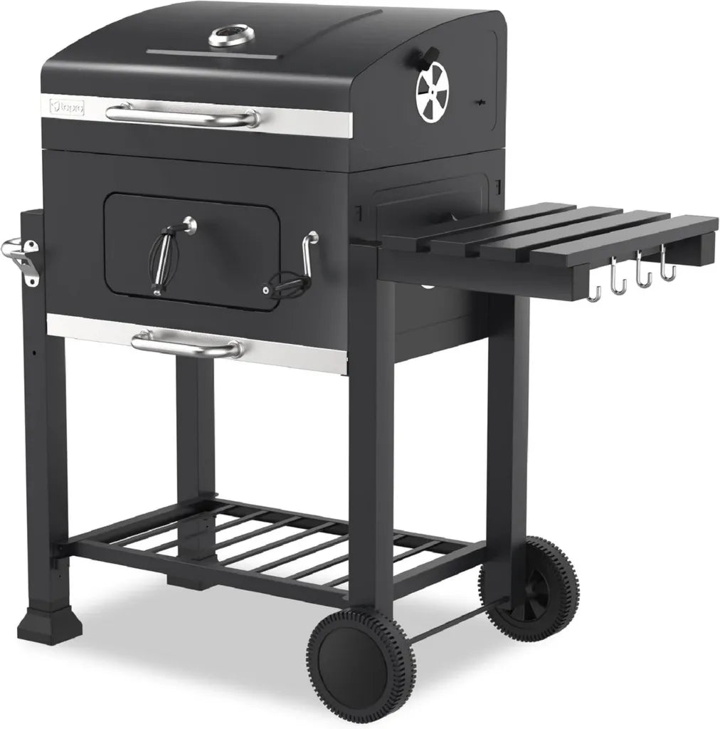 Griglia Barbecue a Carbonella Toronto Click, Antracite/Inox