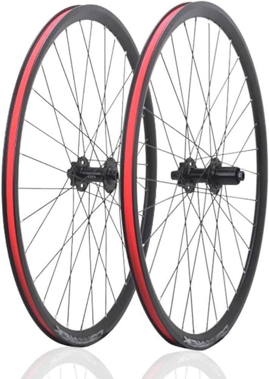 Ruote 700C per Bici da Strada e Gravel, Freni a Disco, Mozzi in Lega 12x100/12x142mm, Compatibili 7-12 Velocità