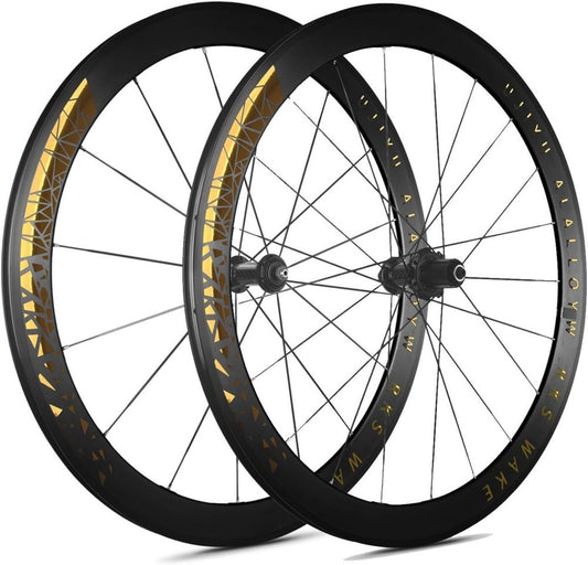 Coppia Ruote Corsa 700C Cerchio Alluminio Freni a Cerchio Profondità 30-50mm