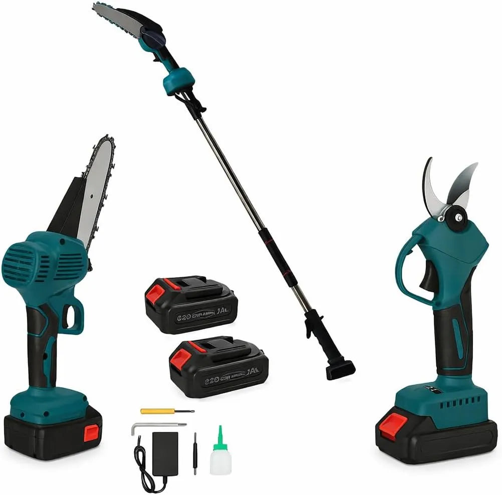 Motosega, a batteria, 250cm, 48V, per la cura del giardino