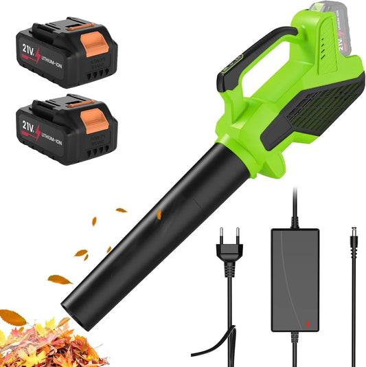 Soffiatore per foglie, B-2, a batteria, 21V, 3,0 Ah, per la cura del giardino