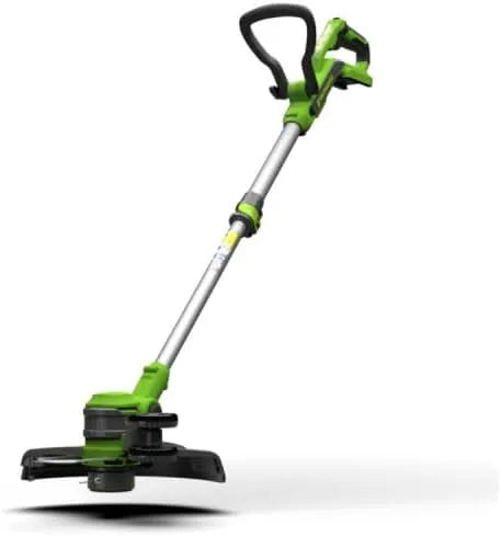 Greenworks 40V G40LT33 Tagliabordi, SENZA, a batteria, in nylon, 33cm, 65mm, per la manutenzione dell'auto