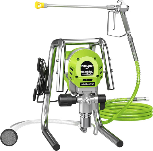 Pistola a spruzzo, spruzzatore per vernice – PSI, 1200 W, verde