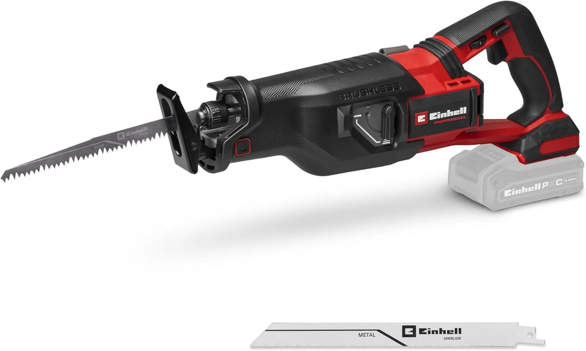 Einhell AP 18 Levigatrice elettrica: TP-AP, a batteria, motore brushless, in legno, uso professionale, 32 mm, 300 mm