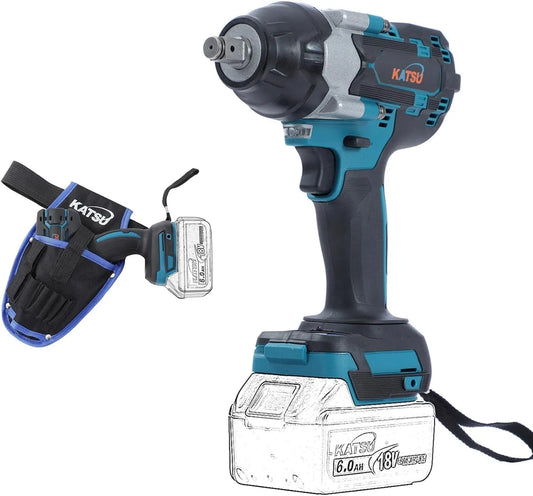 Avvitatore a impulsi e avvitatore a massa battente: KATSU, a batteria, motore brushless, 21V, 550Nm