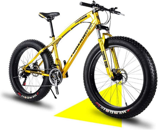 Mountain Bike 24 Pollici Hardtail con Freni a Disco e Sospensione