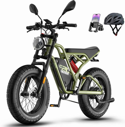 Fafrees F20 Ultra Bicicletta Elettrica 48V 25Ah, Pneumatici 20x5.0, Motore Potente, Autonomia 80-140 km