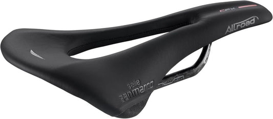 San Marco ALLROAD Carbon FX - Sella Gravel Leggera e Anatomica, Carbonio, Nero, L3