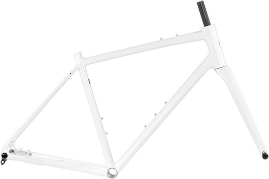 Telaio Gravel in Alluminio con Forcella in Carbonio e Freni a Disco, Cablaggio Interno, Misure 45/48/51/54 cm