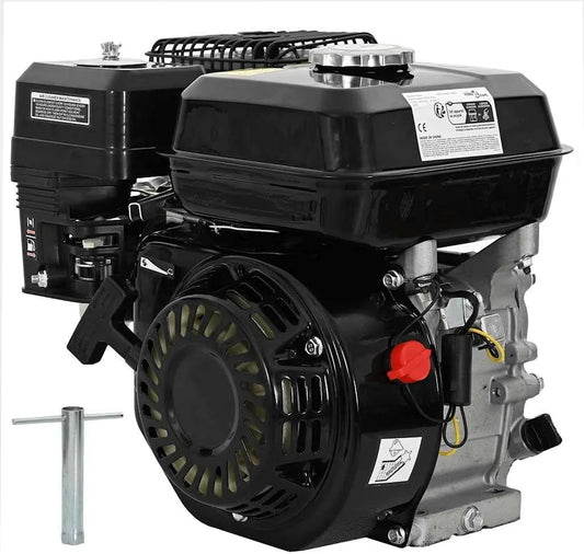 raffreddato ad aria, con avviamento a fune, Motore a benzina 6,5 CV 4,8 kW nero